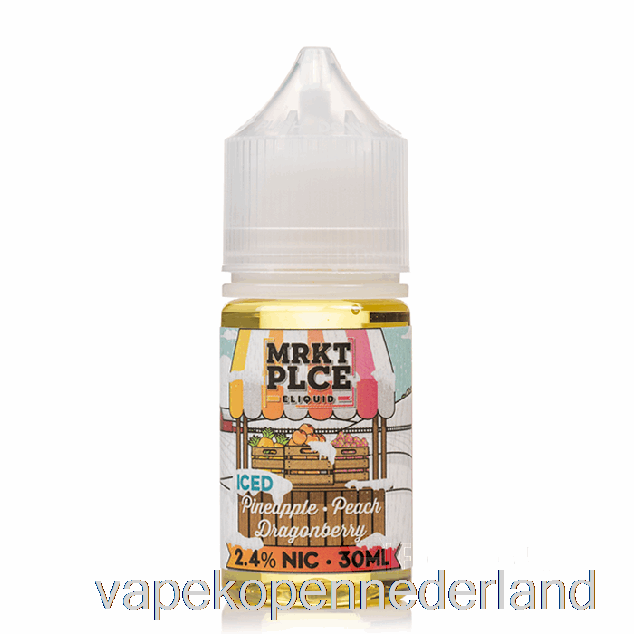 Vape Nederland Ijs Ananas Perzik Drakenbes - Mrkt Zouten - 30ml 24mg